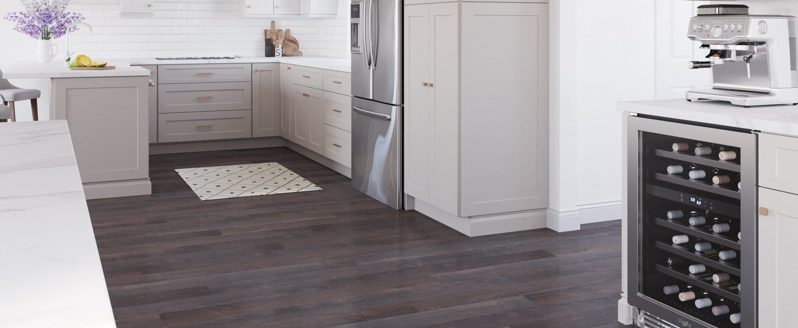 modern dark cabinets