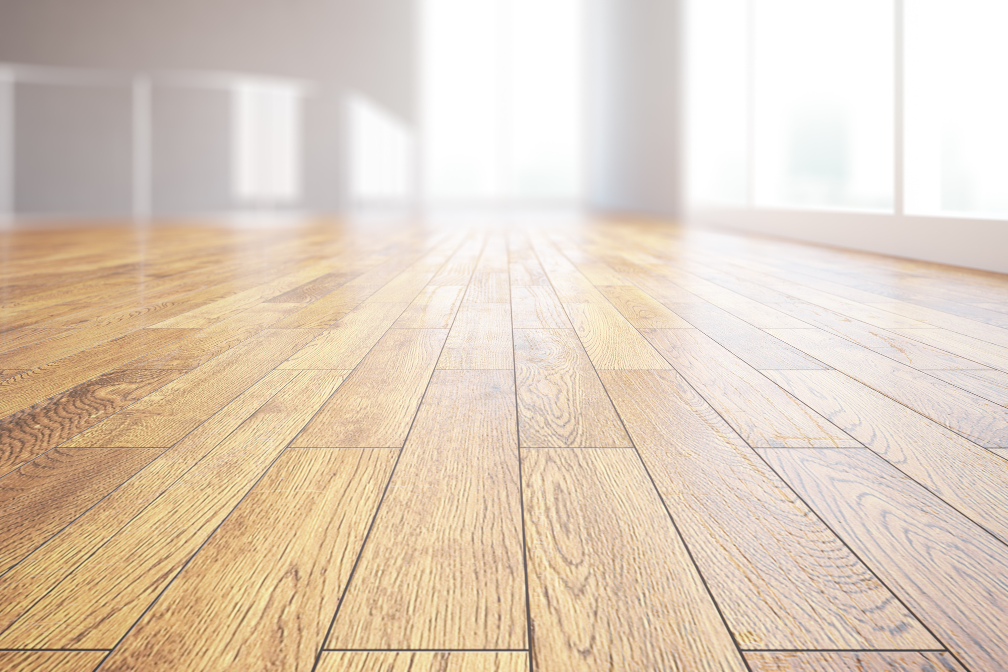 Close up of hardwood floor