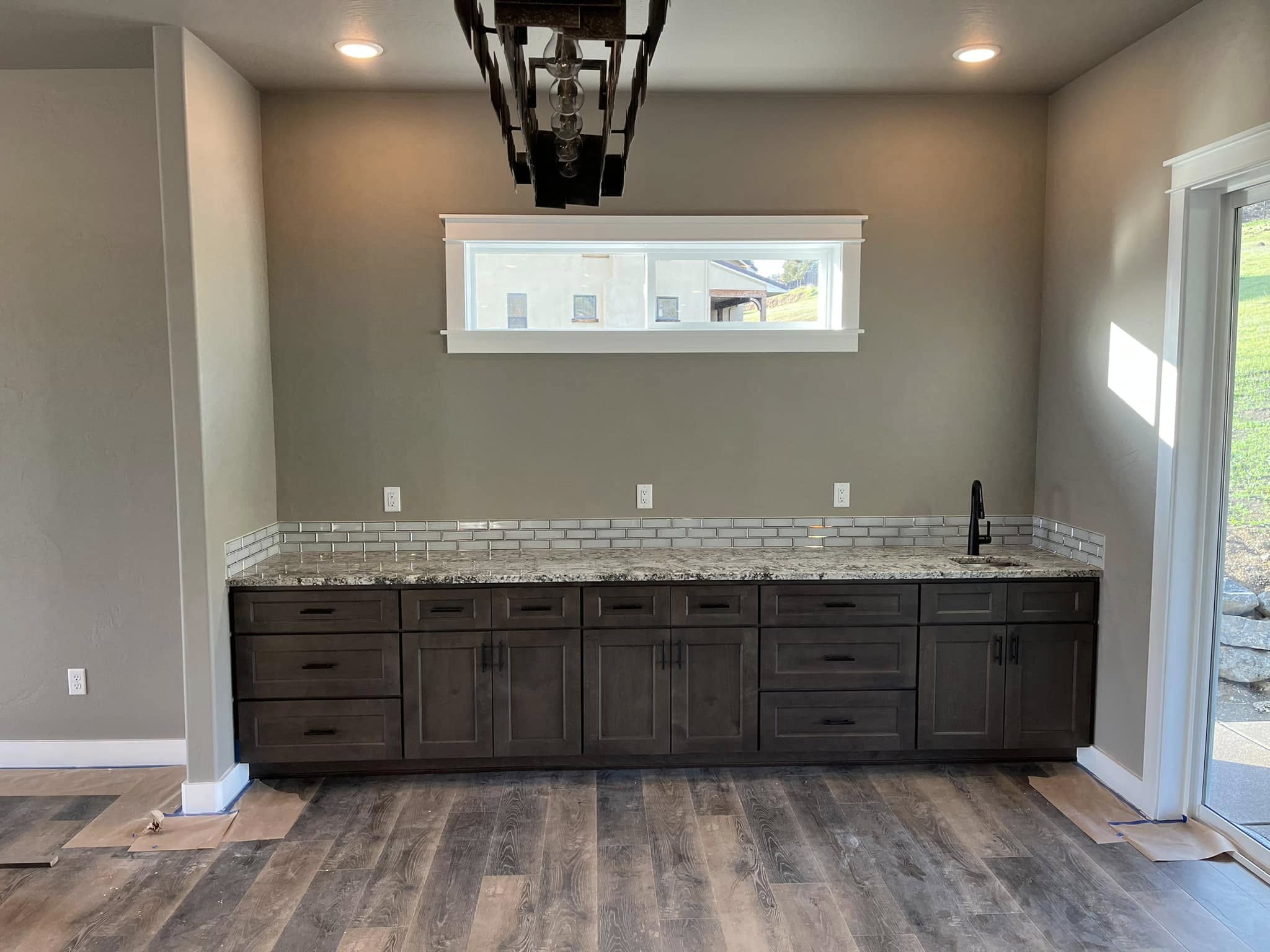 Wet Bar with Brooklyn Slate Cabinets