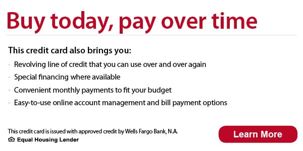 Wells Fargo Financing
