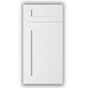White Dove Framed Cabinet Door