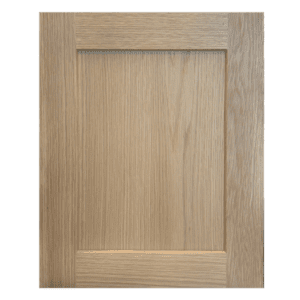 White Oak Shaker Framed Cabinet Door